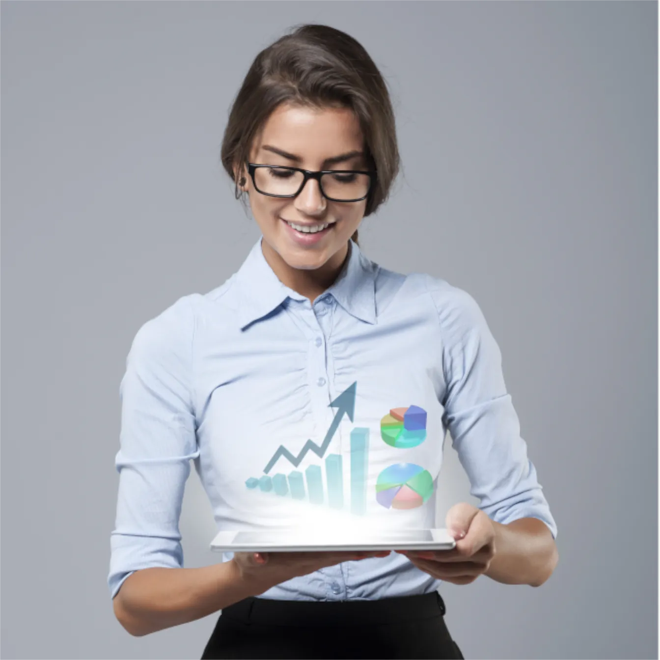 Financial coach at desk with planning materials